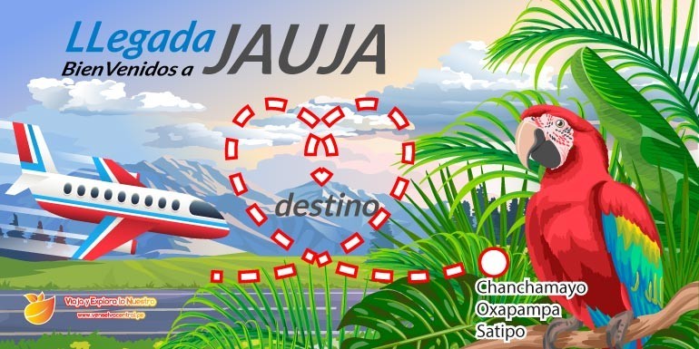 ¿Qué aerolíneas van a Jauja  y como llego a Chanchamayo, Oxapampa o Satipo – Selva Central?